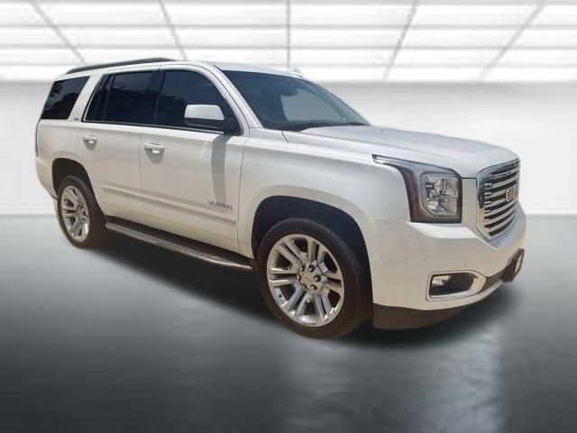 Used 2019 WHITE FROST TRICOAT GMC SLT image 1