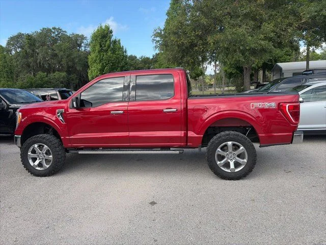 Used 2021 Red Ford XLT image 8