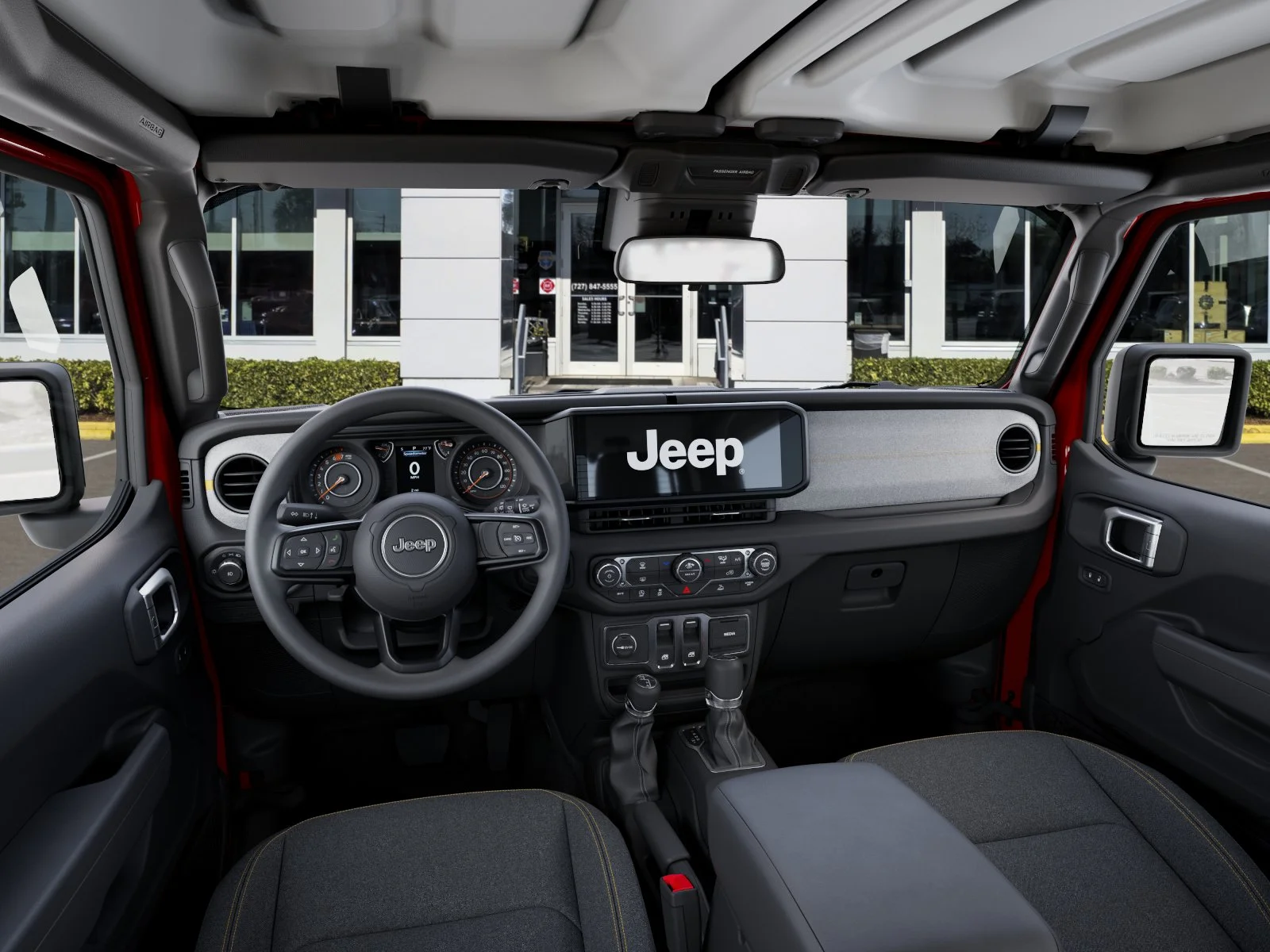 New 2026 Firecracker Red Clearcoat Jeep SPORT image 46