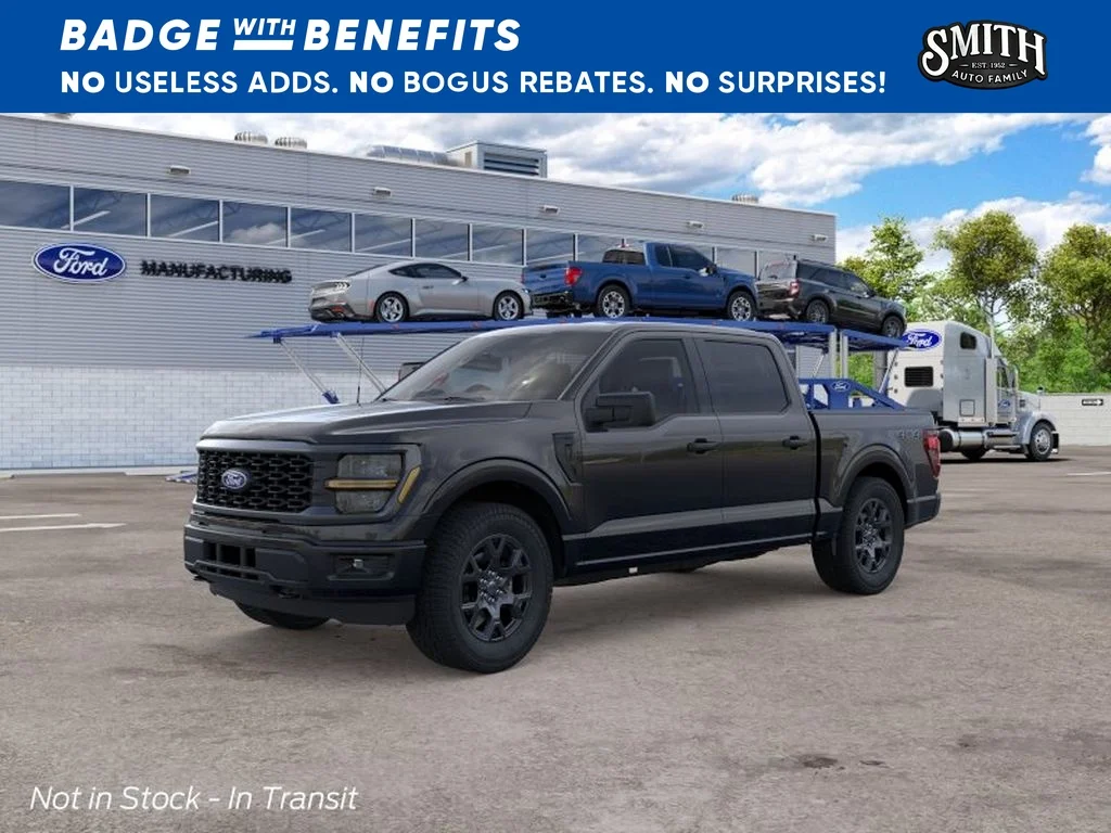 New 2026 Agate Black Metallic Ford STX® image 1