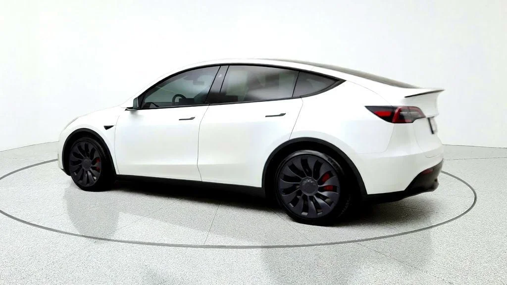 Used 2024 Pearl White Multi-Coat Tesla Performance AWD image 7