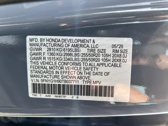 New 2026 Gray Pearl Honda Black Edition image 17