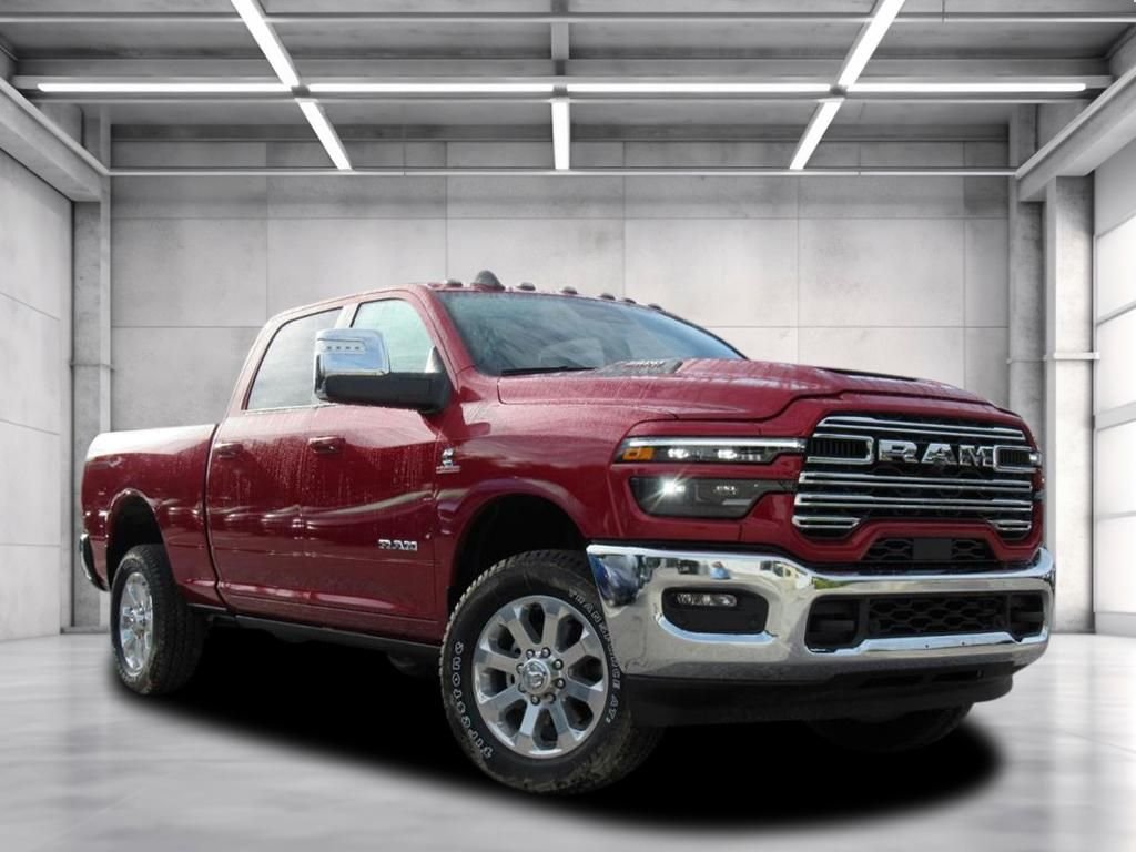New 2026 Molten Red Pearl-Coat Exterior Paint RAM Laramie image 1