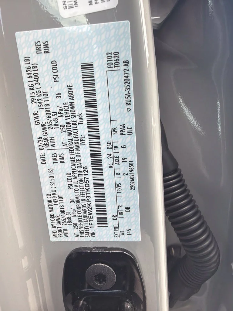 Used 2026 White Ford STX image 14