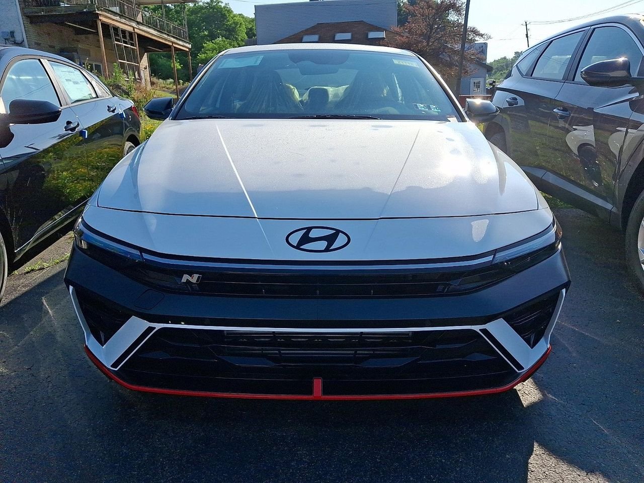 New 2026 Atlas White Hyundai Sedan image 2