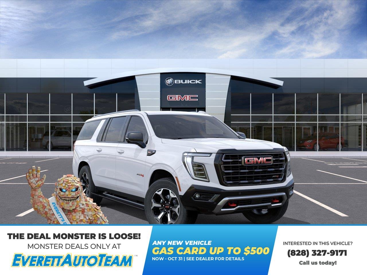 New 2026 Summit White GMC AT4 Ultimate image 1