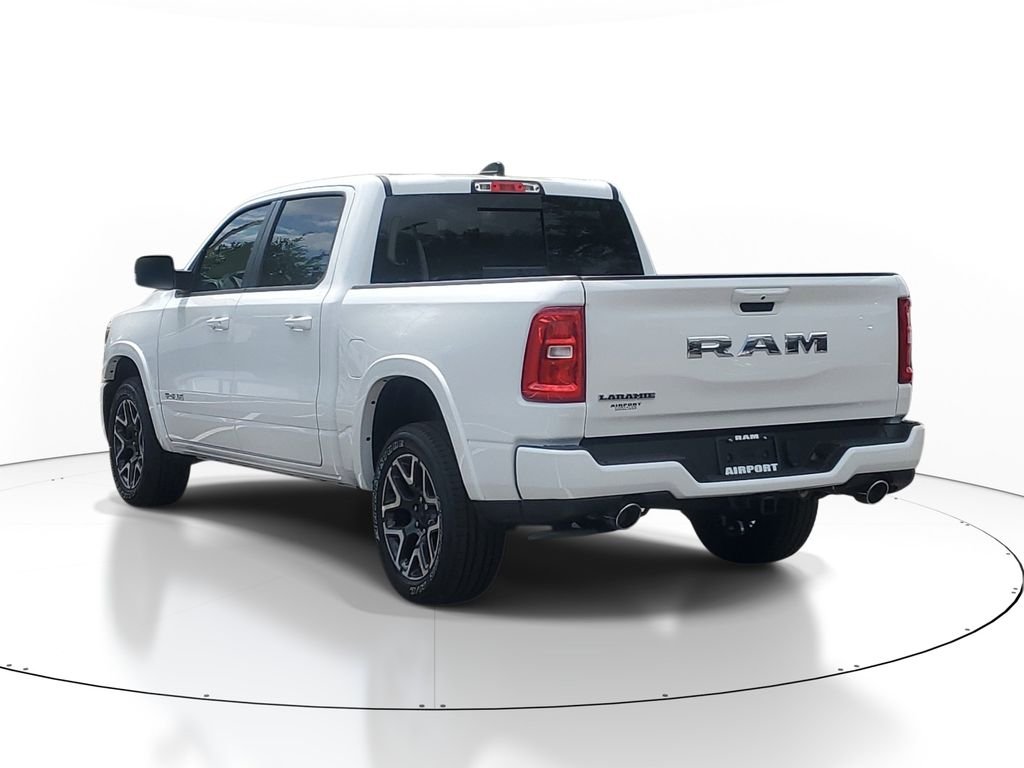 New 2026 Bright White Clear-Coat Exterior Paint RAM Laramie image 2