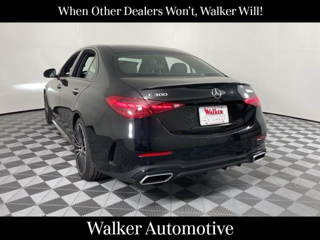 New 2024 Black Mercedes-Benz C 300 image 3