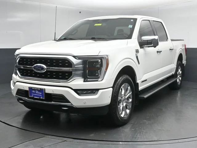 Certified Used 2022 White Ford Platinum image 3