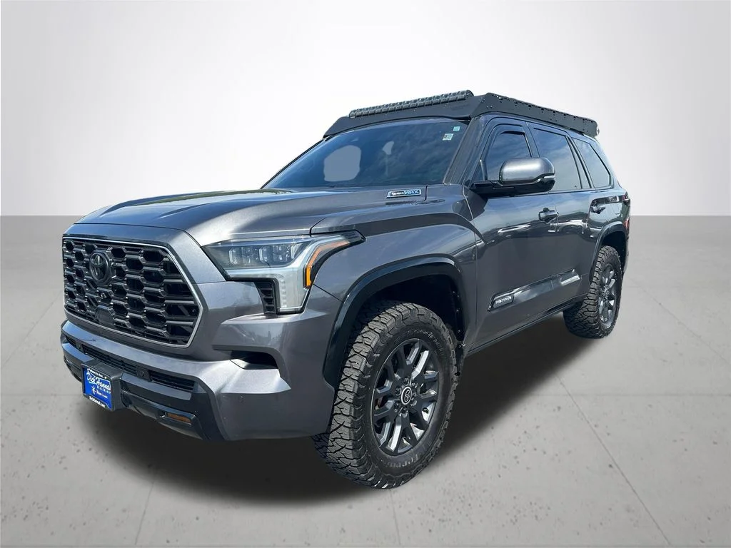 Used 2023 Gray Toyota Platinum image 2