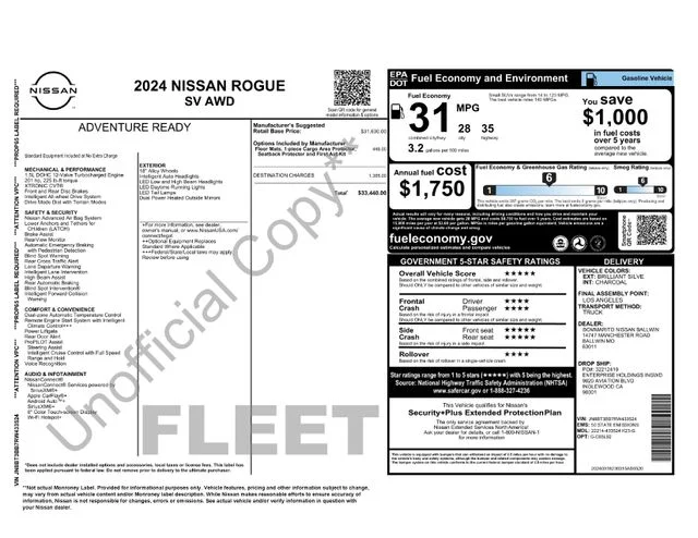 Certified Used 2024 Silver Nissan SV image 26
