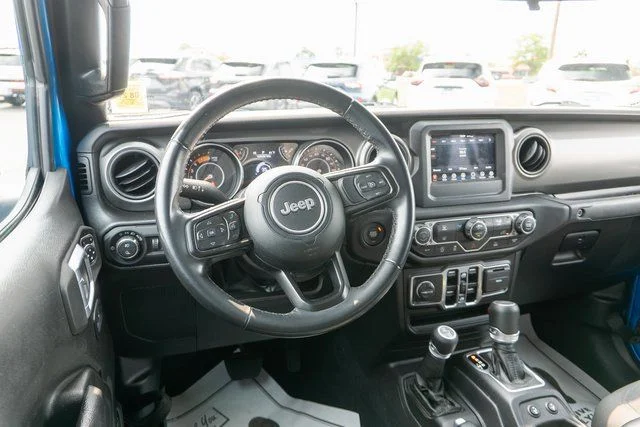 Used 2022 Blue Jeep Sport image 13