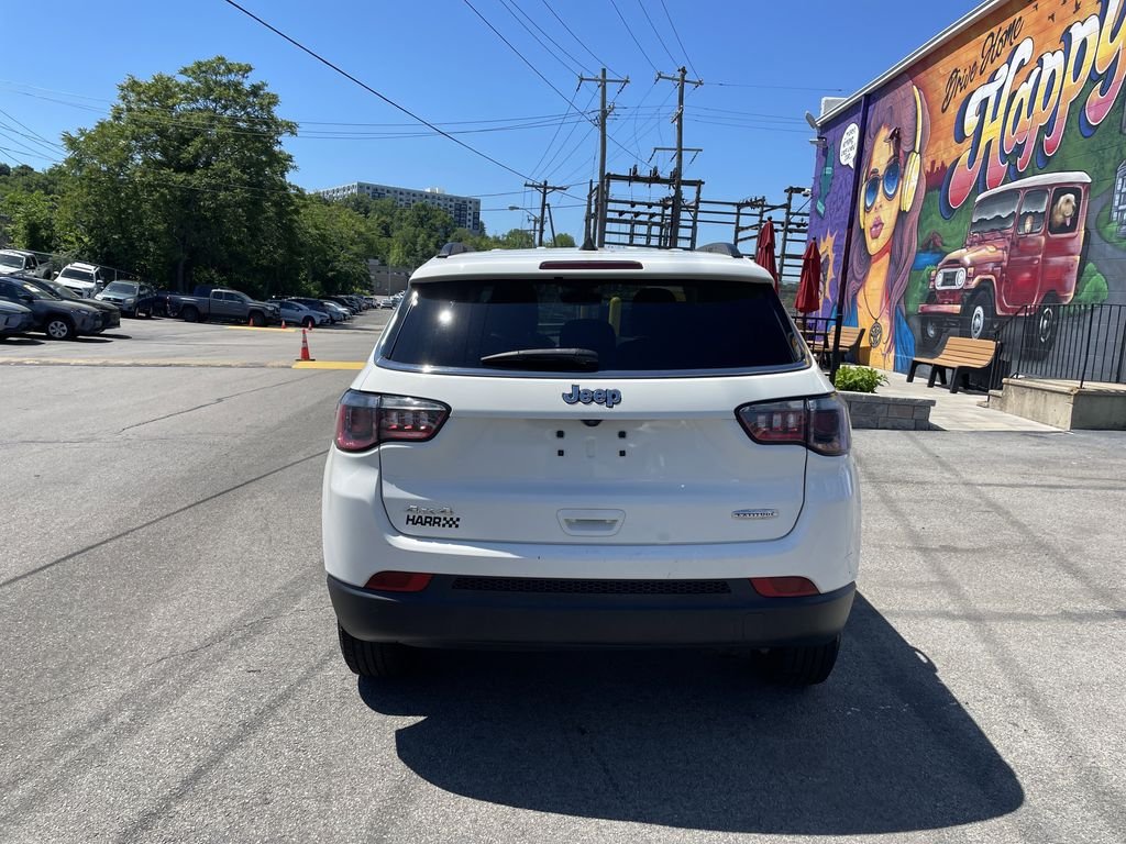 Certified Used 2021 White Jeep Latitude image 4