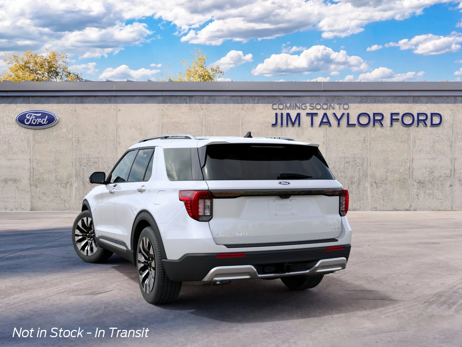 New 2027 Star White Metallic Tri-Coat Ford Platinum™ image 4