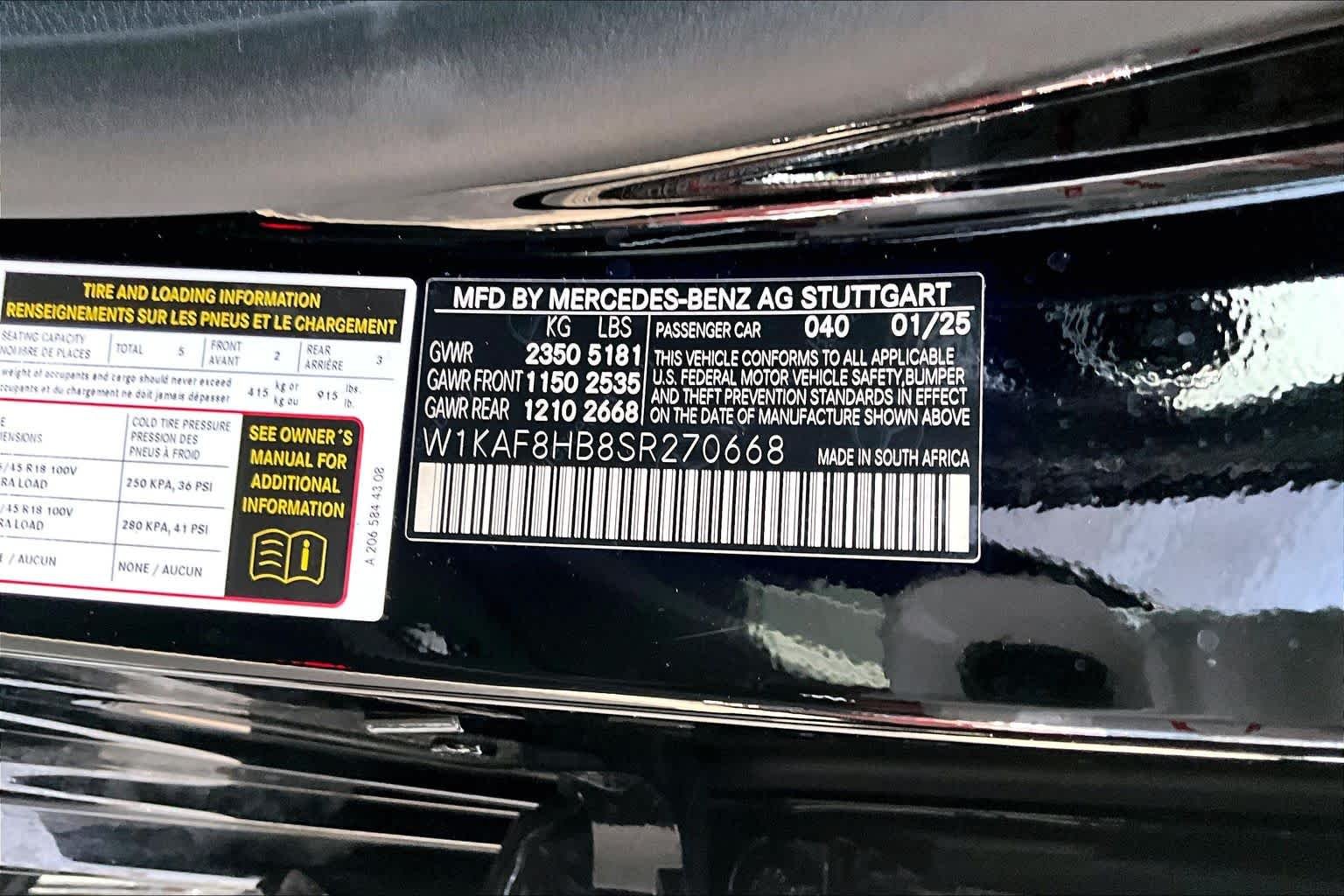 Certified Used 2025 Black Mercedes-Benz AMG® C 43 image 38