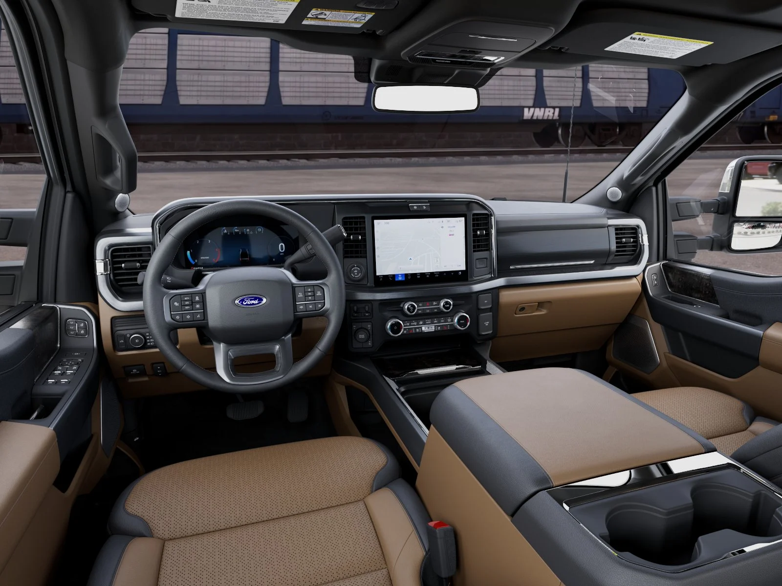 New 2027 Star White Metallic Tri-Coat Ford F-450® Lariat® image 9