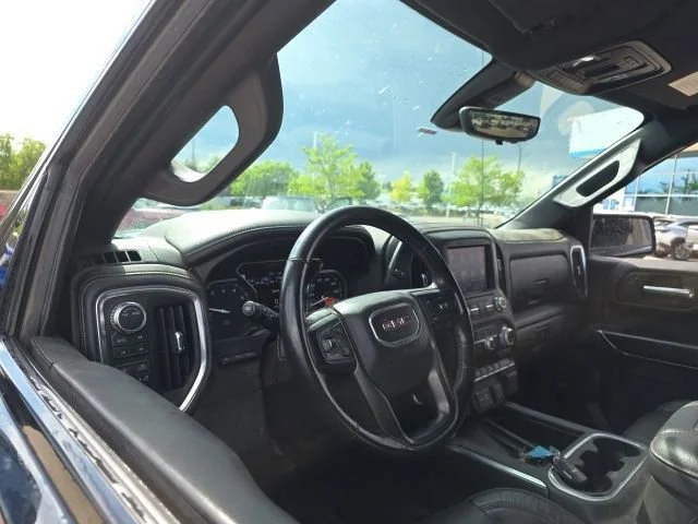 Used 2021 EBONY TWILIGHT METALLIC GMC AT4 image 9