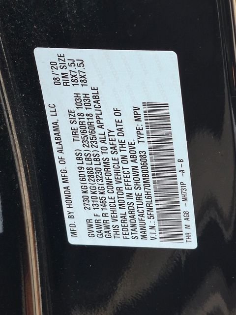 Used 2021  Honda EX-L image 30