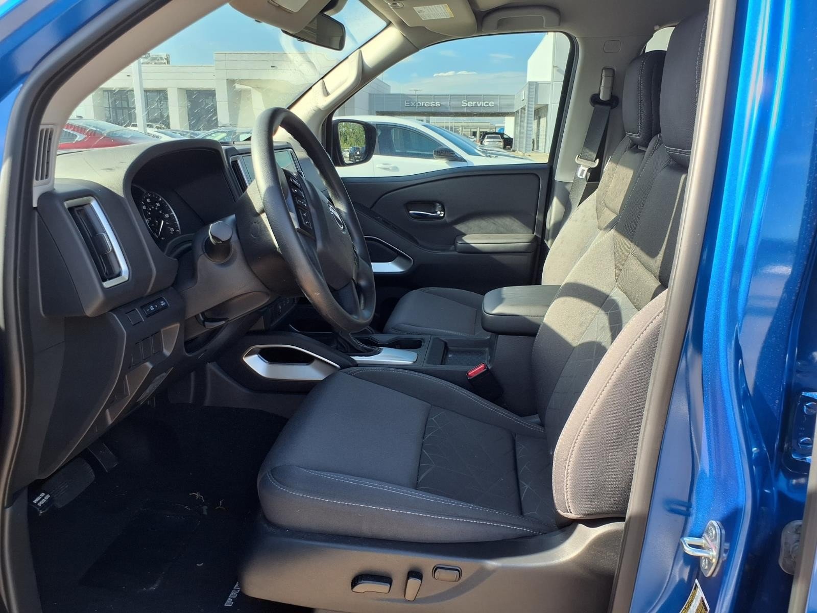 2026 Nissan Frontier SV Blue at Robbins Nissan