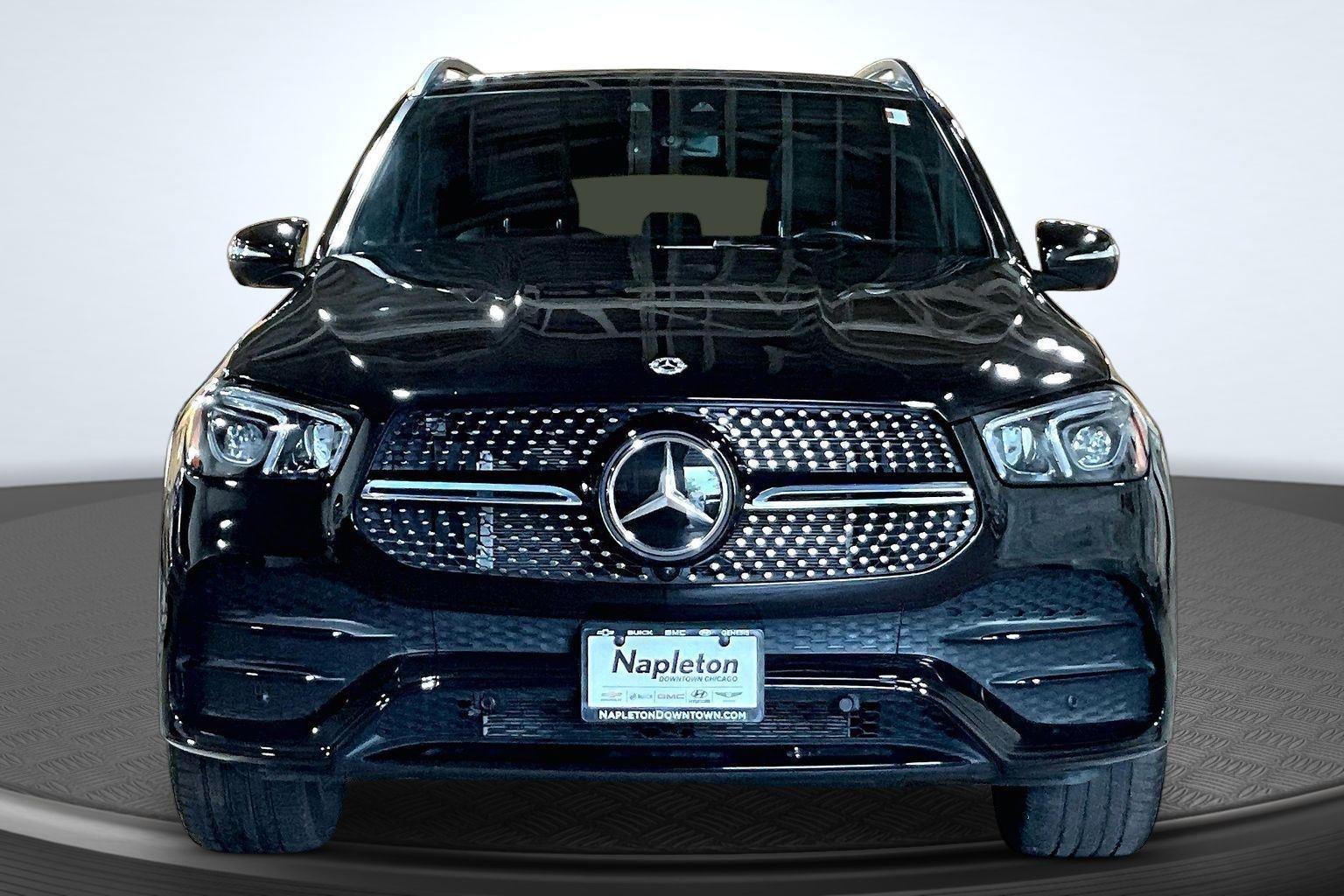 Used 2022 Obsidian Black Metallic Mercedes-Benz GLE 450 image 3