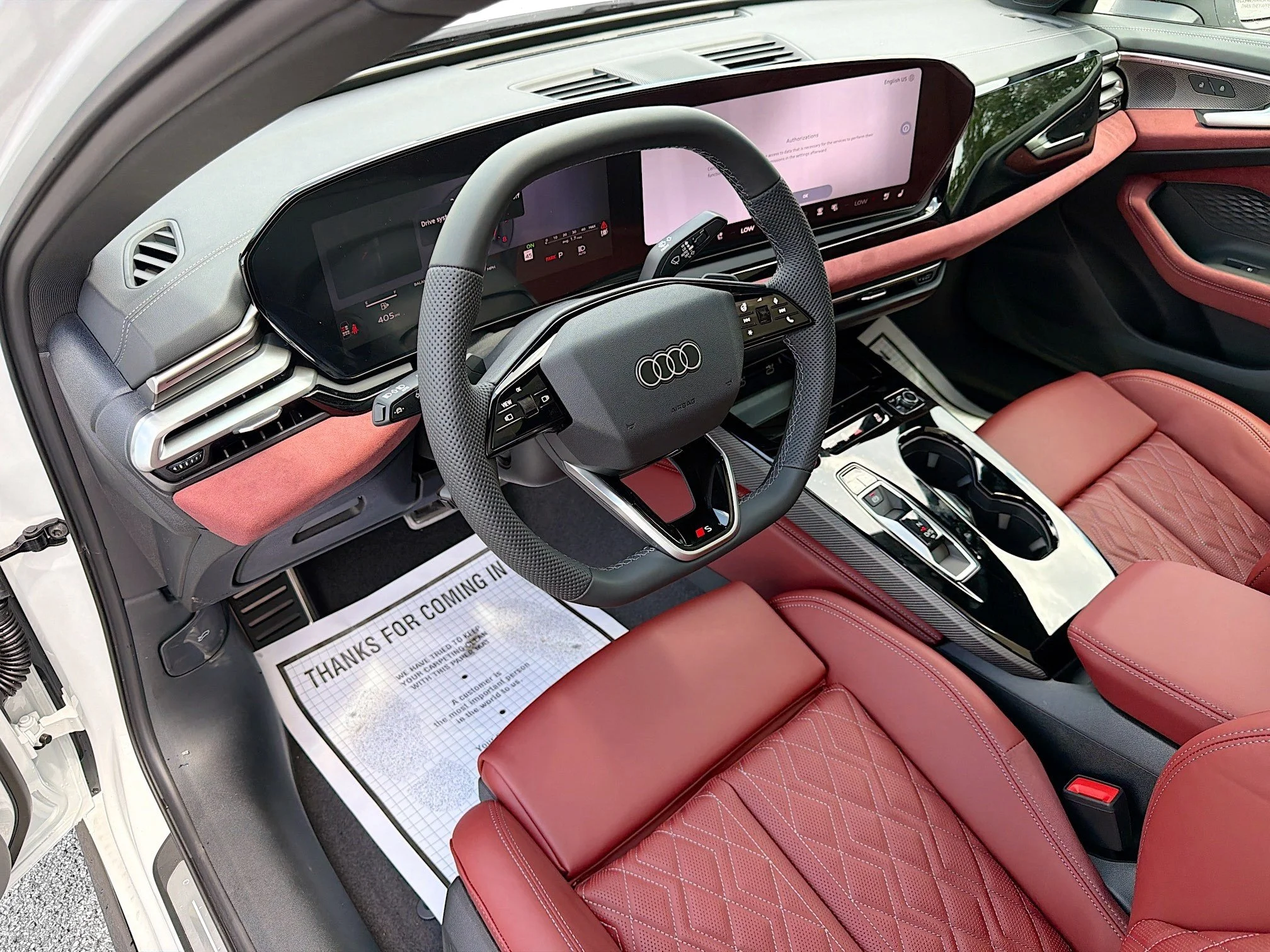 New 2026 Glacier White Metallic Audi Premium Plus image 25