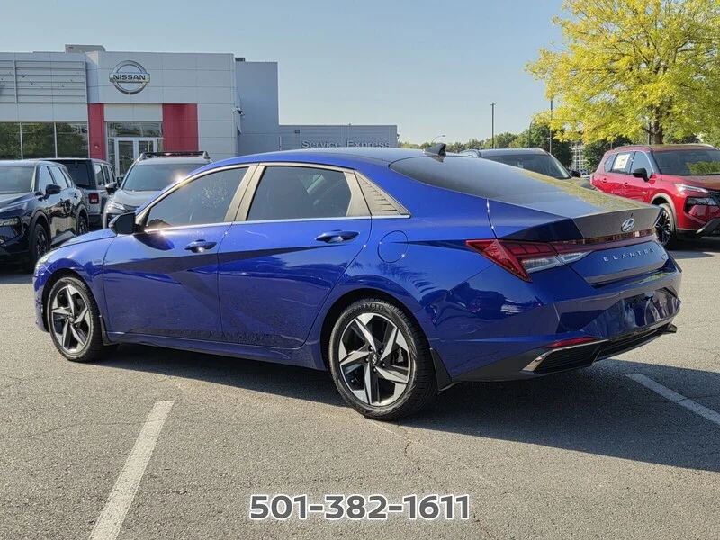 Used 2023 Intense Blue HYUNDAI LIMITED DCT image 3