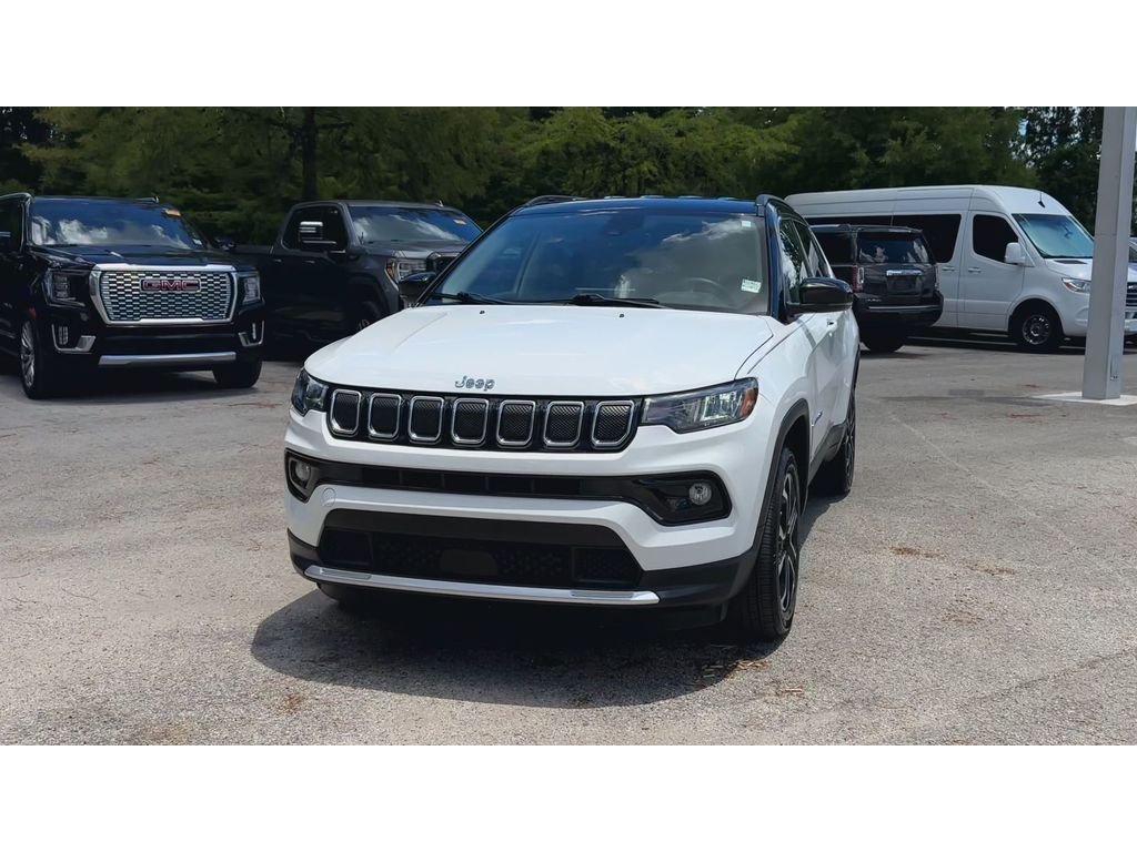 Used 2022 White Jeep Limited image 3