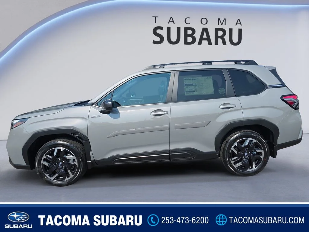 New 2026 Gray Subaru Premium Hybrid image 2
