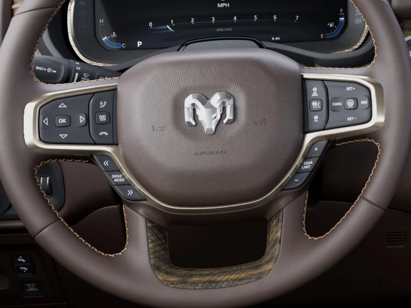 New 2026 Granite Crystal Metallic Clear-Coat Exterior Paint RAM Longhorn image 49