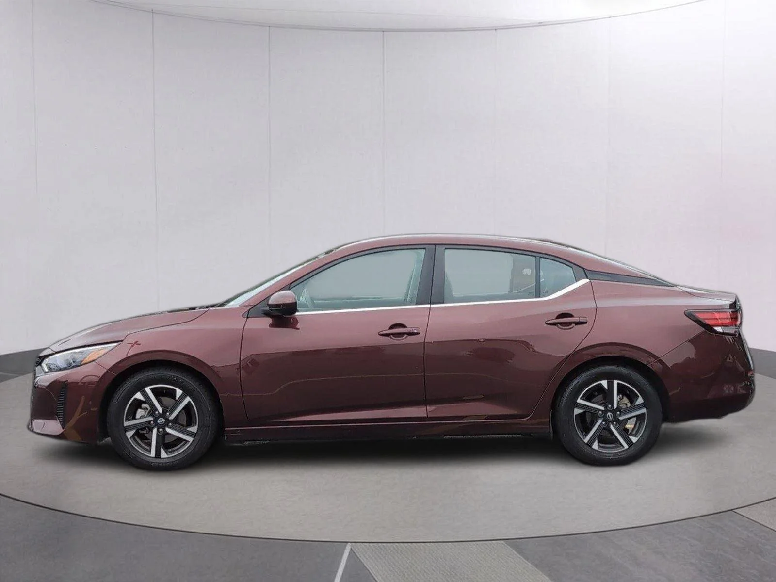Used 2024 Rosewood Metallic Nissan SV image 2