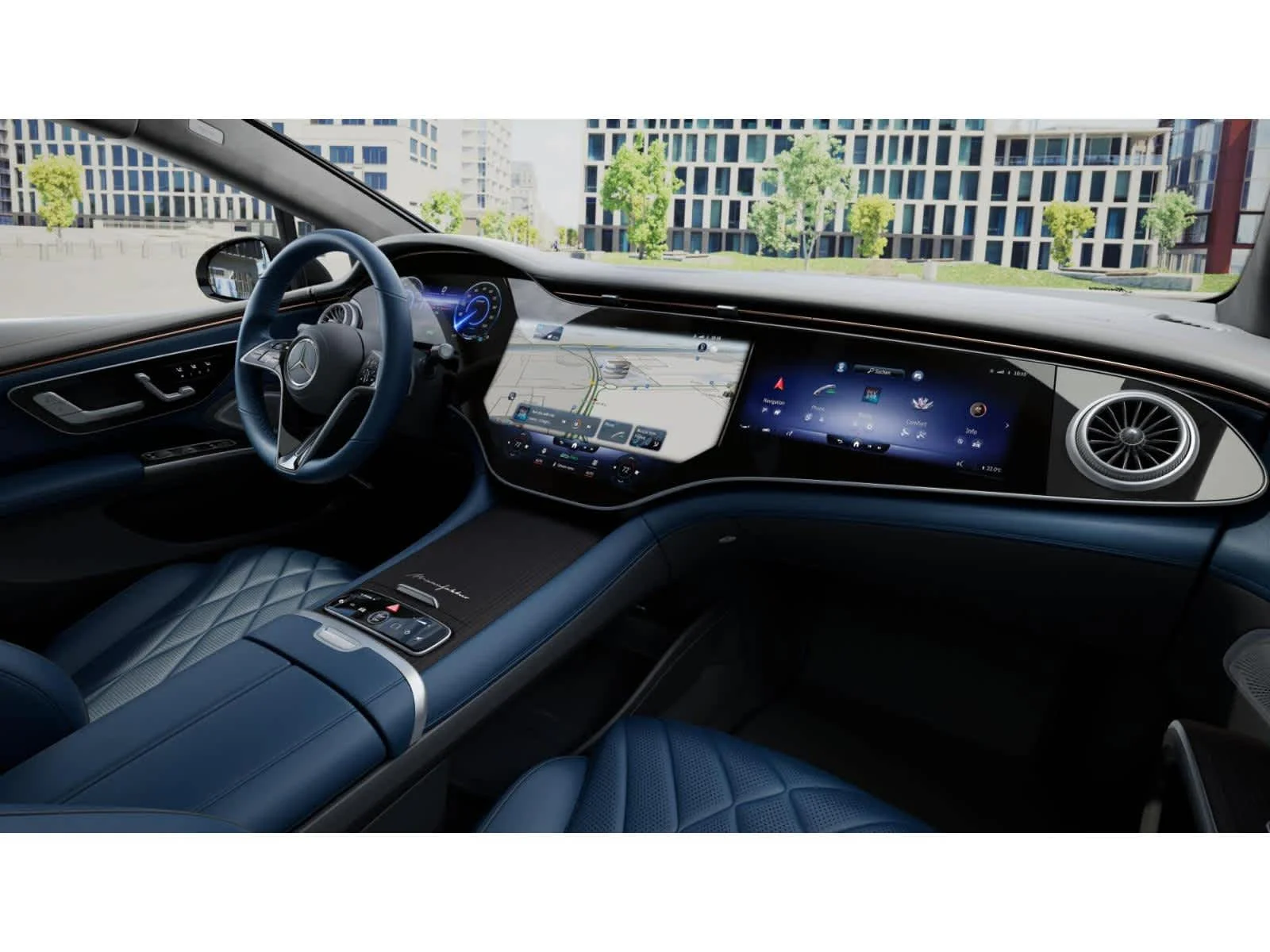 Used 2026 MANUFAKTUR Signature Night Black Magno Mercedes-Benz EQS 580 image 6