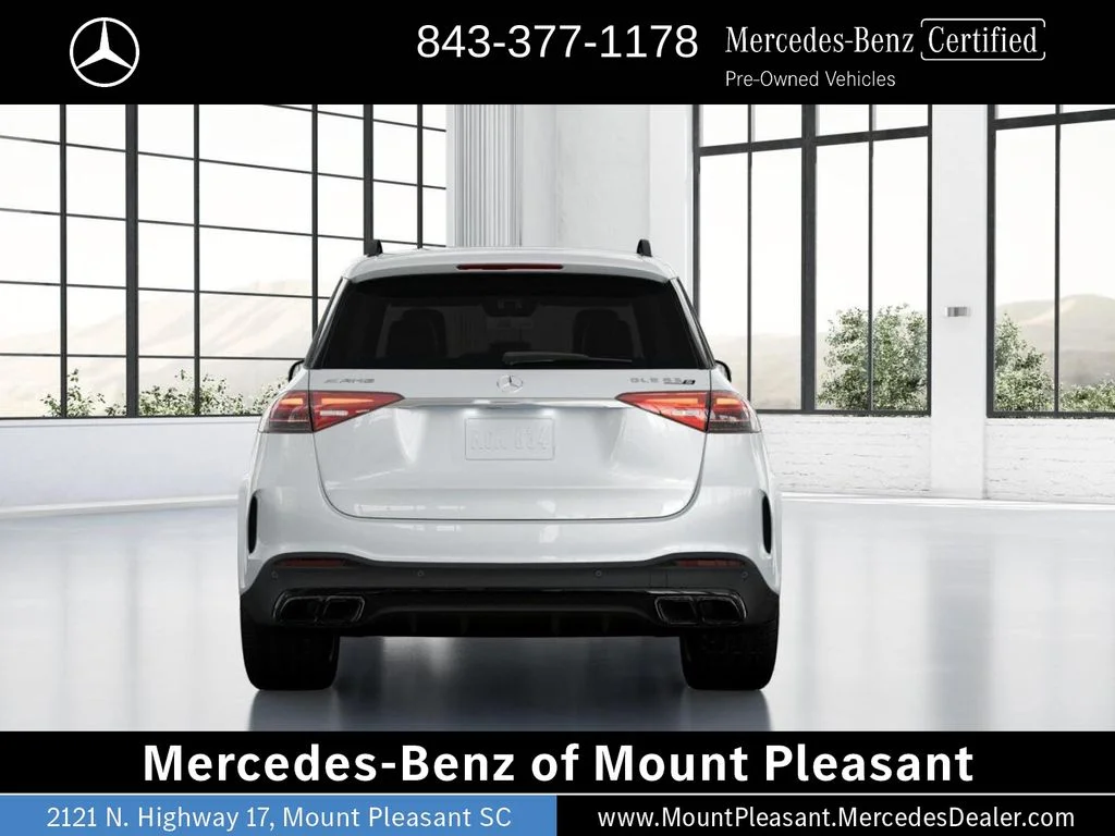 Certified Used 2025 MANUFAKTUR Moonlight White Metallic Mercedes-AMG GLE 63 S AMG® image 25