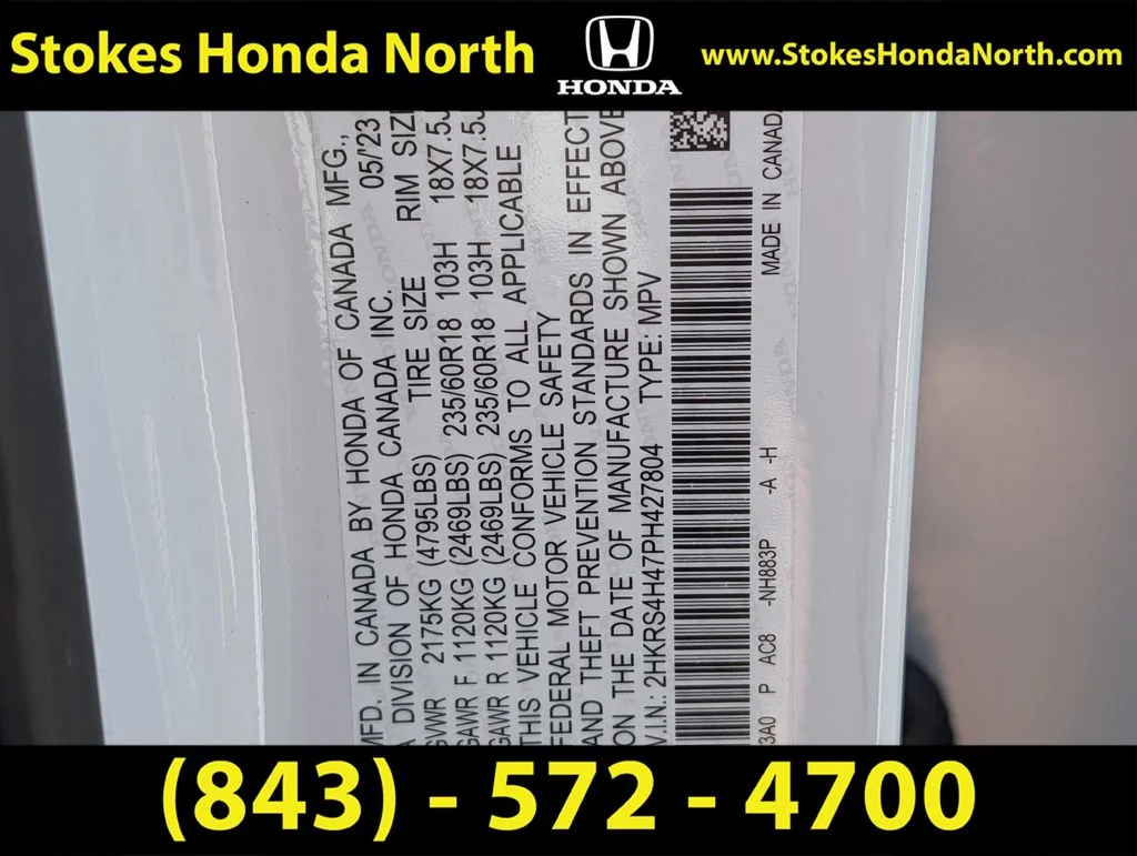 Used 2023 White Honda EX image 8