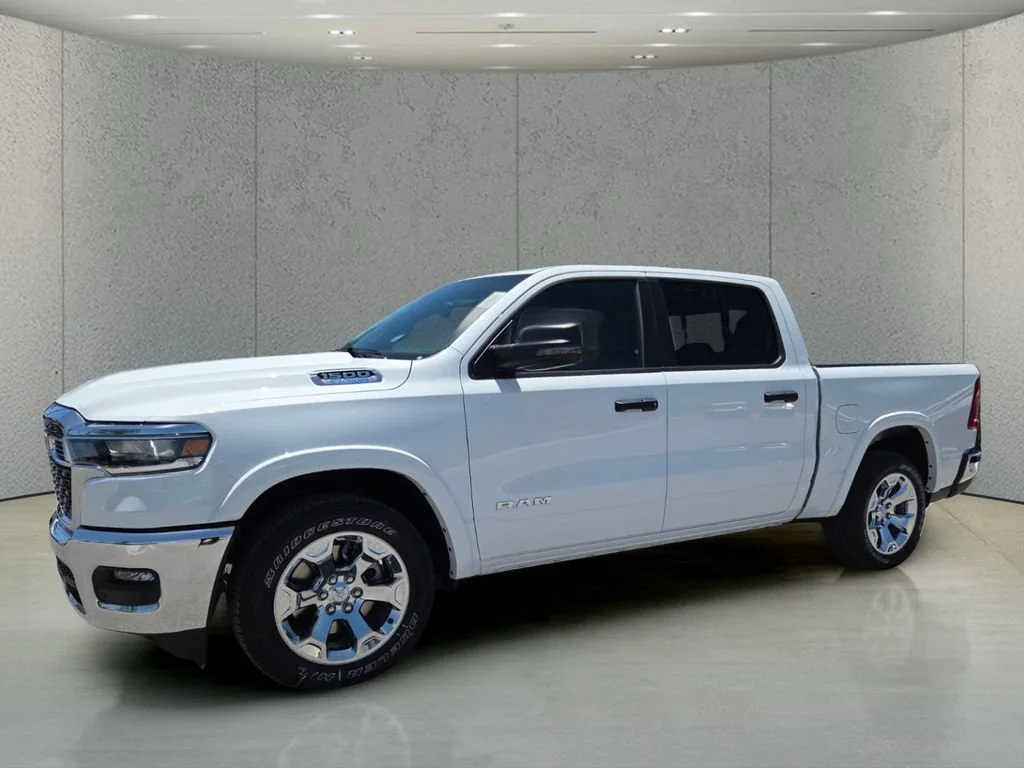 New 2026 Bright White Clear-Coat Exterior Paint RAM Big Horn image 10