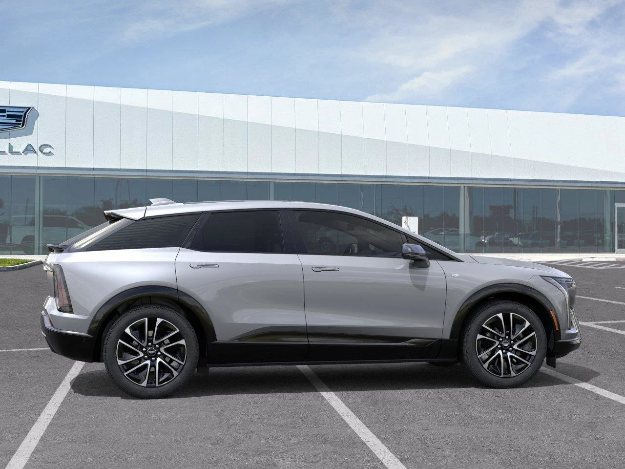 New 2027 Argent Silver Metallic Cadillac Sport image 5
