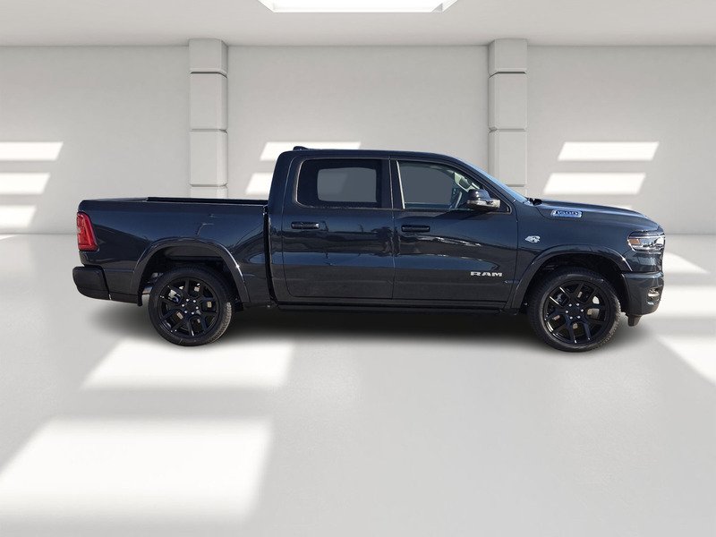 New 2026 Forged Blue Metallic Exterior Paint RAM LARAMIE 4X4 CREW CAB 5