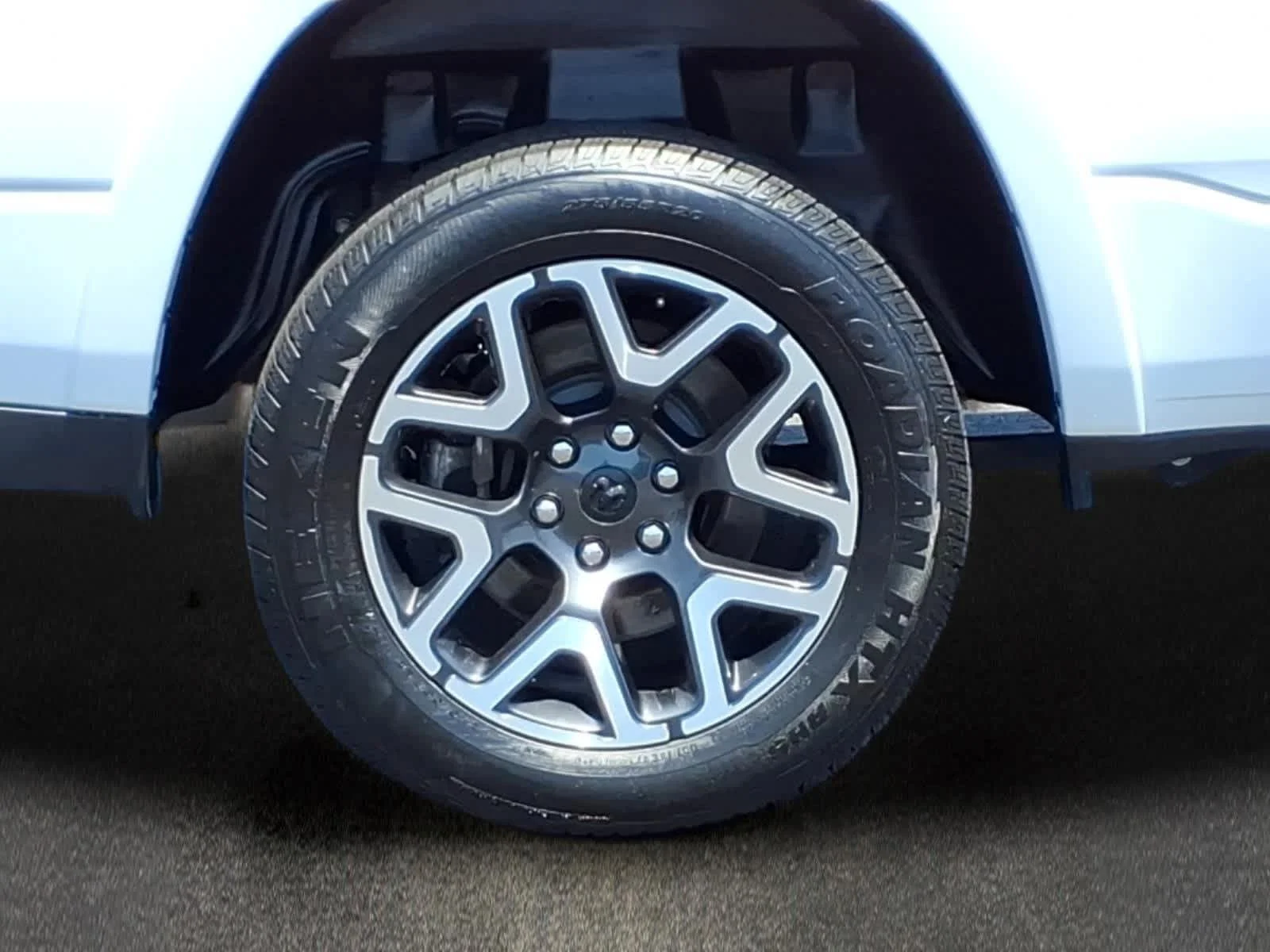 Used 2025 Bright White Clearcoat Ram Laramie image 3