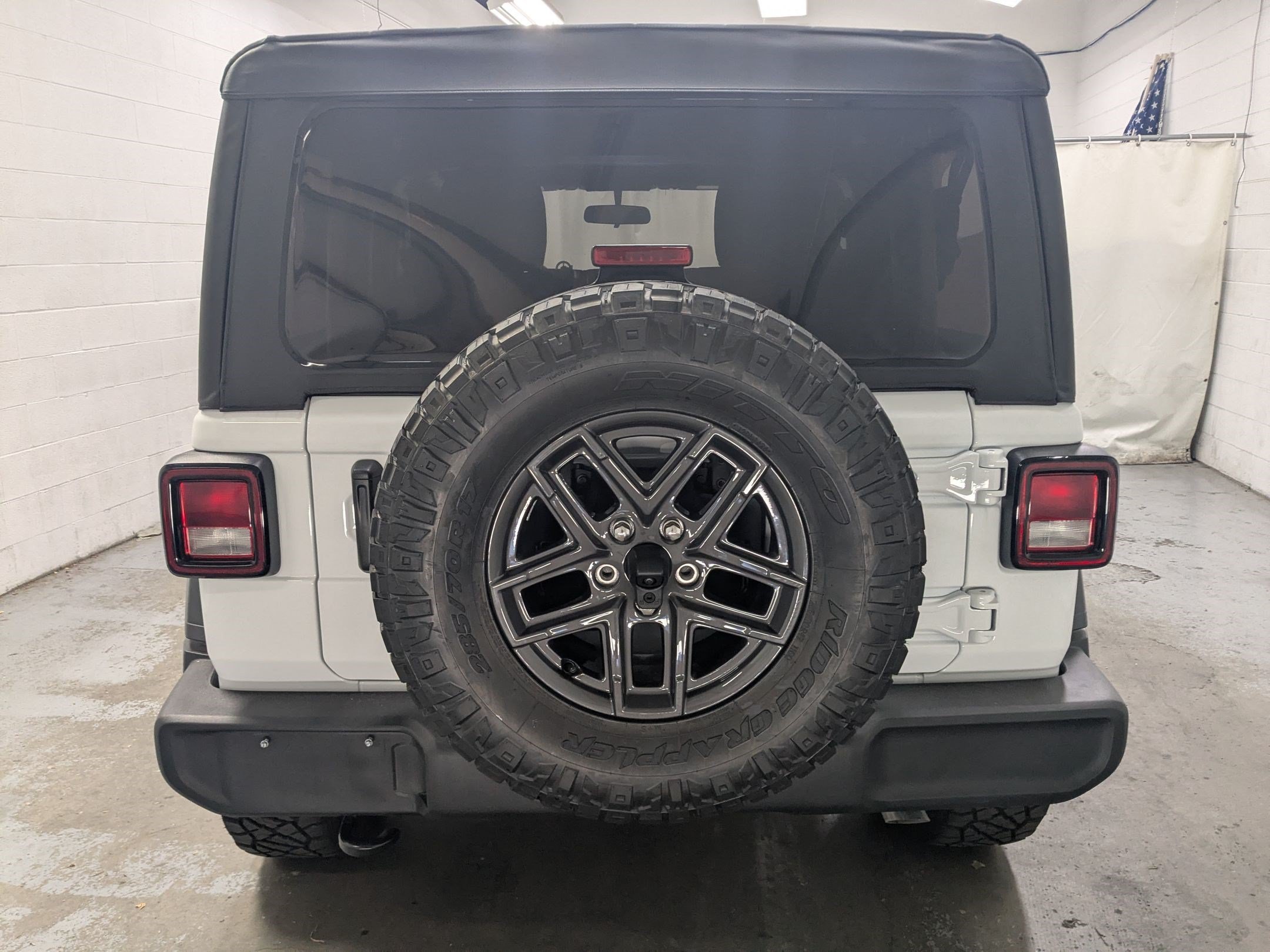 Used 2026 Bright White Clearcoat Jeep Sport image 5
