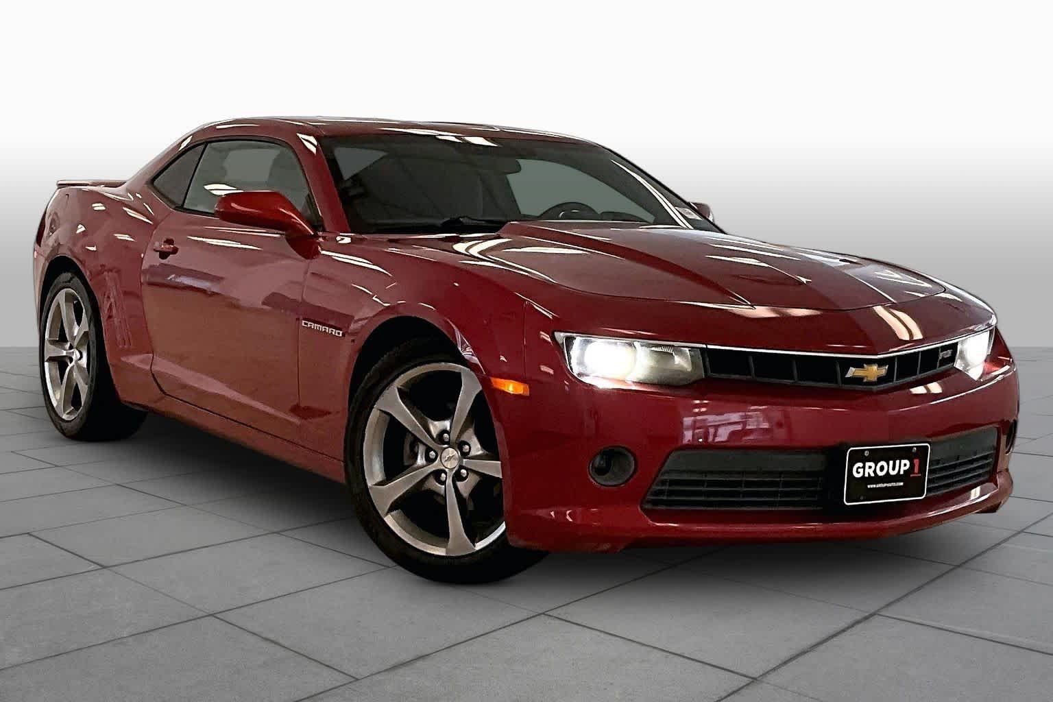 Used 2014 Chevrolet Camaro 1LT with VIN 2G1FB1E35E9322541 for sale in Webster, TX