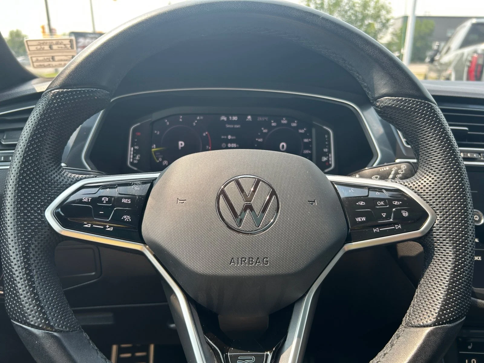 Used 2024 Black Volkswagen Comfortline R-Line Black Edition Leather Sunroof Navigation image 23