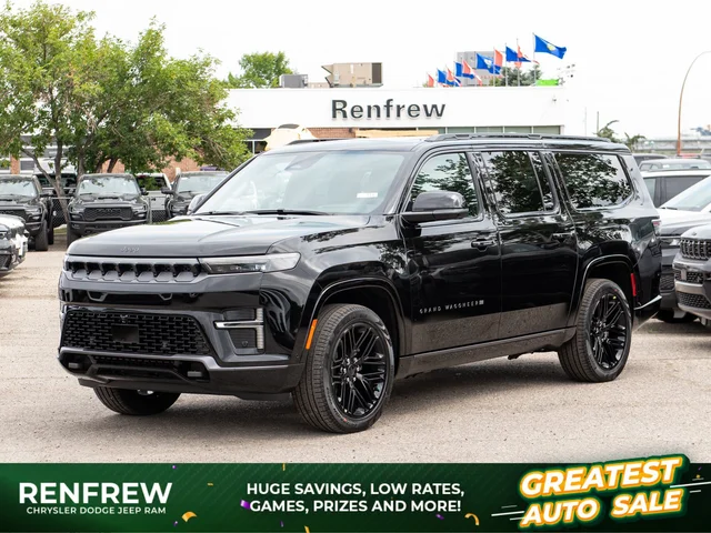 2026 Jeep Grand Wagoneer L Limited Reserve* 4x4, Nappa Leather, McIntosh Audio, Head-Up Display