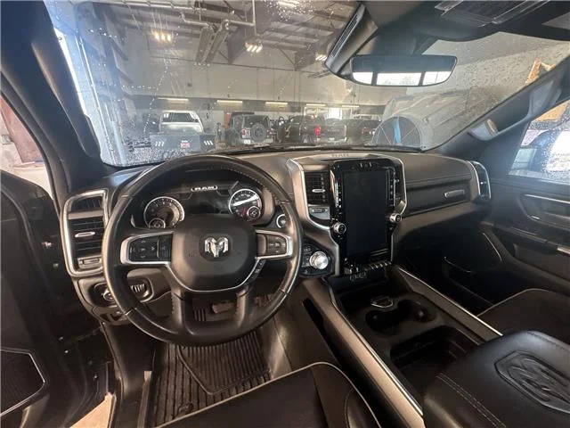 Used 2024 Diamond Black Crystal Pearlcoat RAM Laramie 4x4 Crew Cab 144.5 in. WB image 9