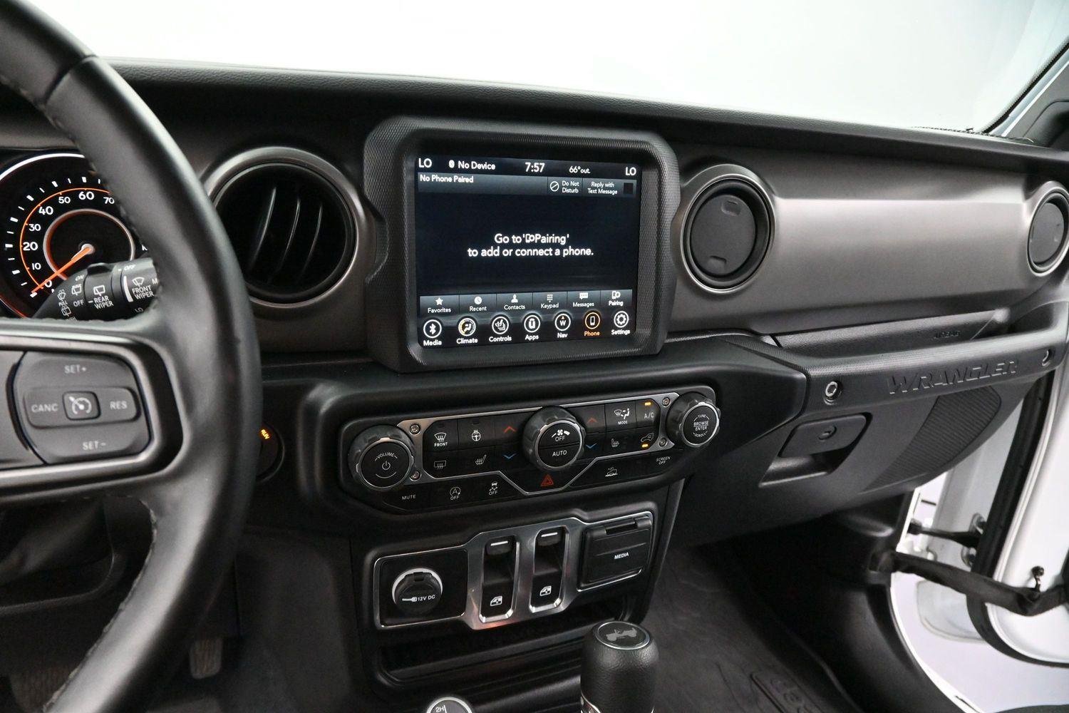 Used 2022 Bright White Clearcoat Jeep Willys image 18
