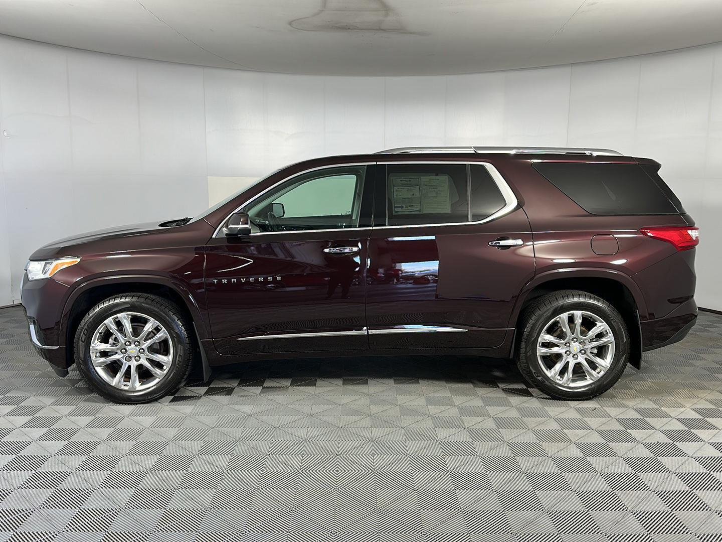Used 2021 Black Cherry Metallic Chevrolet High Country image 5