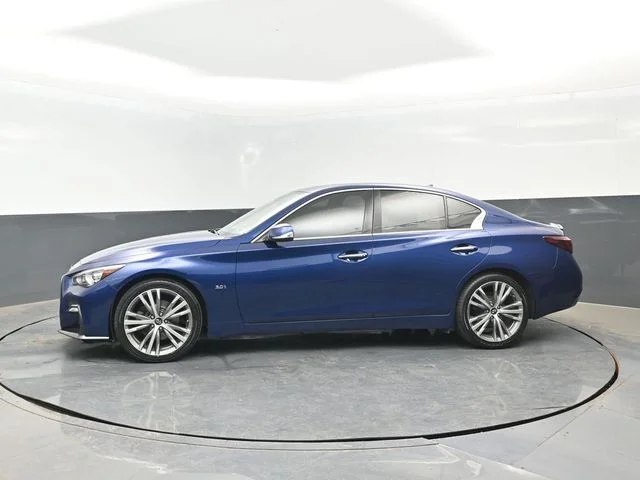 Certified Used 2019 Blue INFINITI 3.0t LUXE image 4