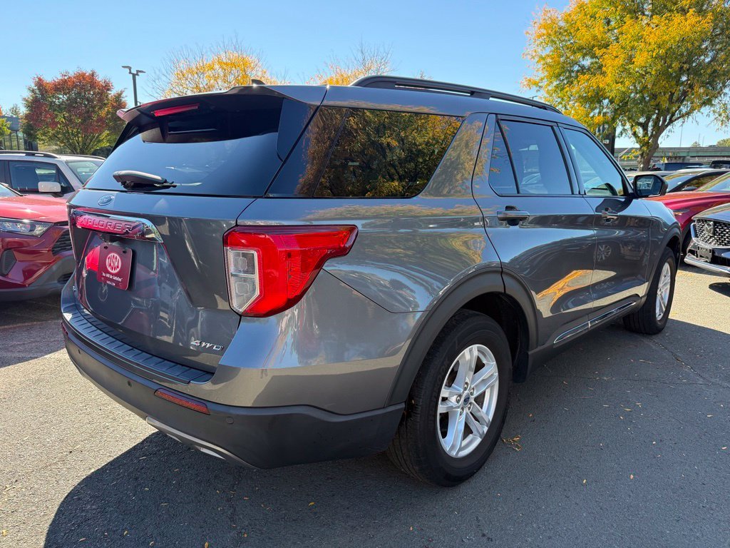 Used 2022 Carbonized Gray Metallic Ford XLT image 6