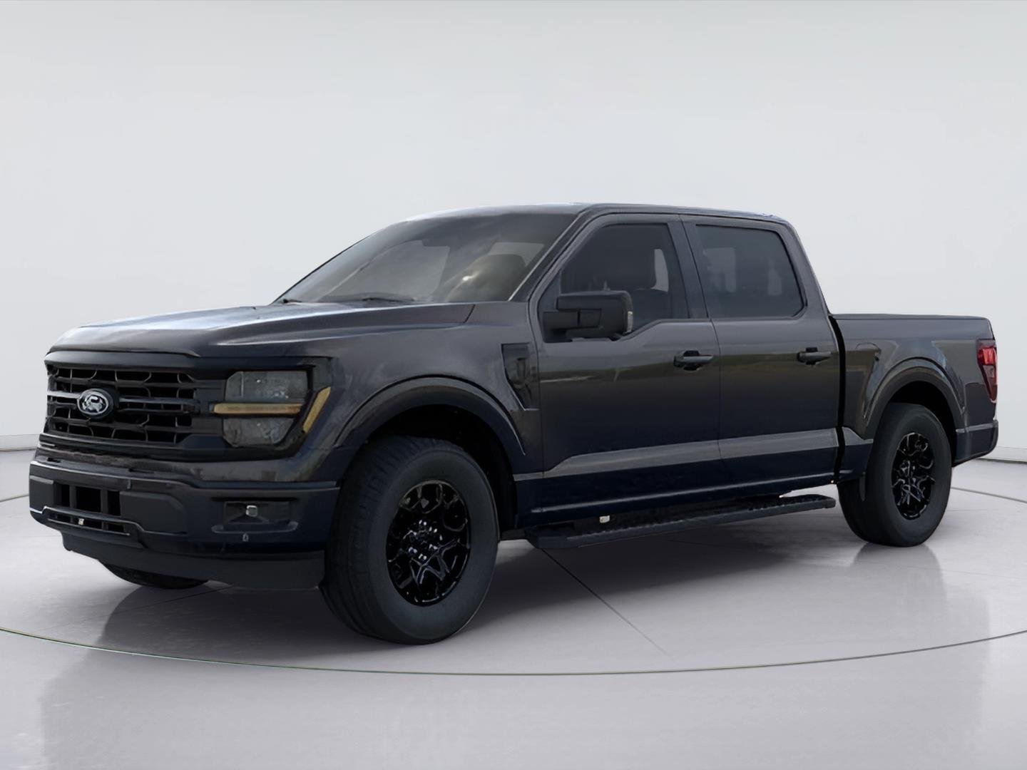 New 2026 Agate Black Metallic Ford XLT image 1