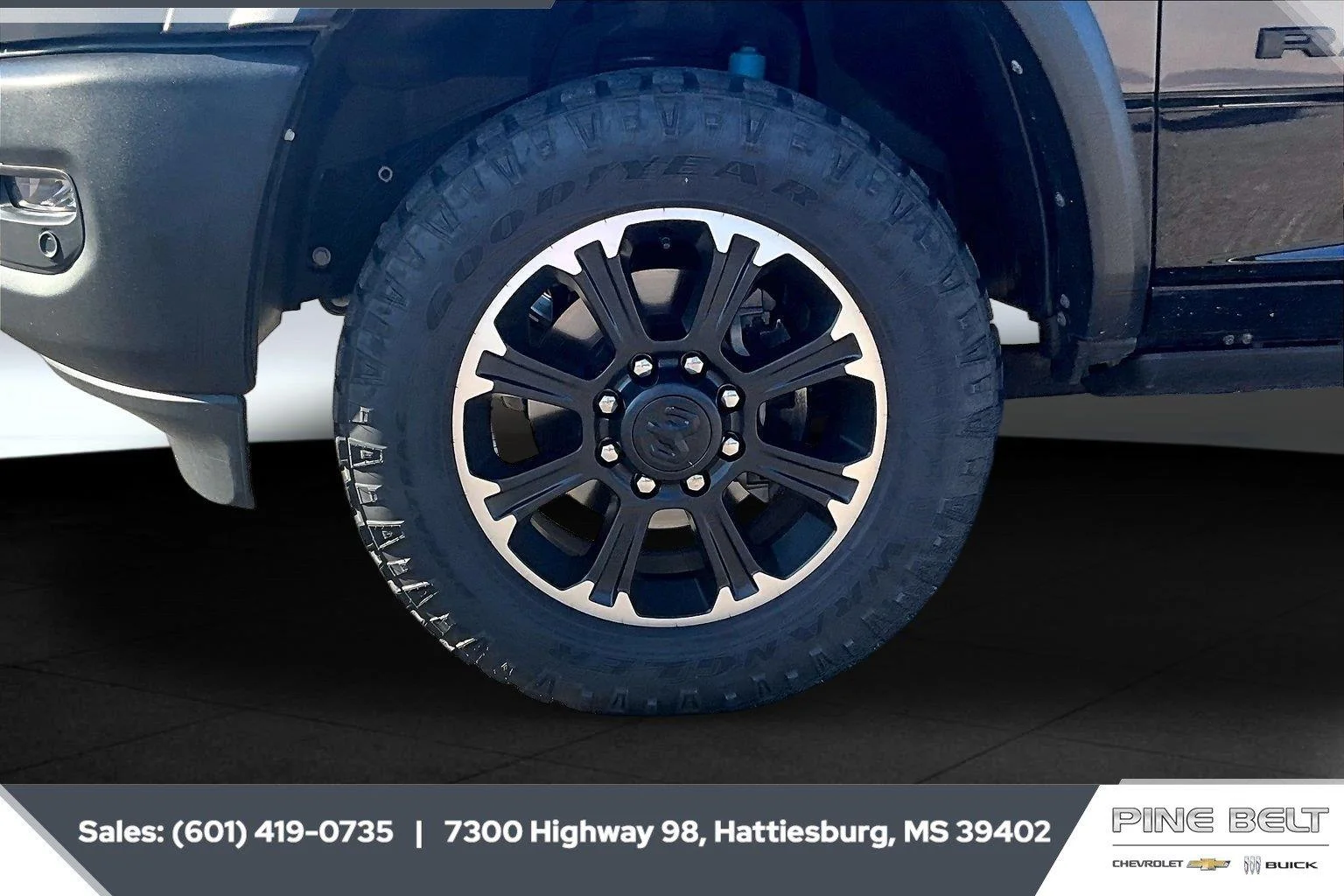 Used 2025 Granite Crystal Metallic Clearcoat Ram Rebel image 8