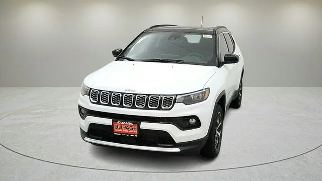 New 2026 Bright White Clear-Coat Exterior Paint Jeep Limited image 3