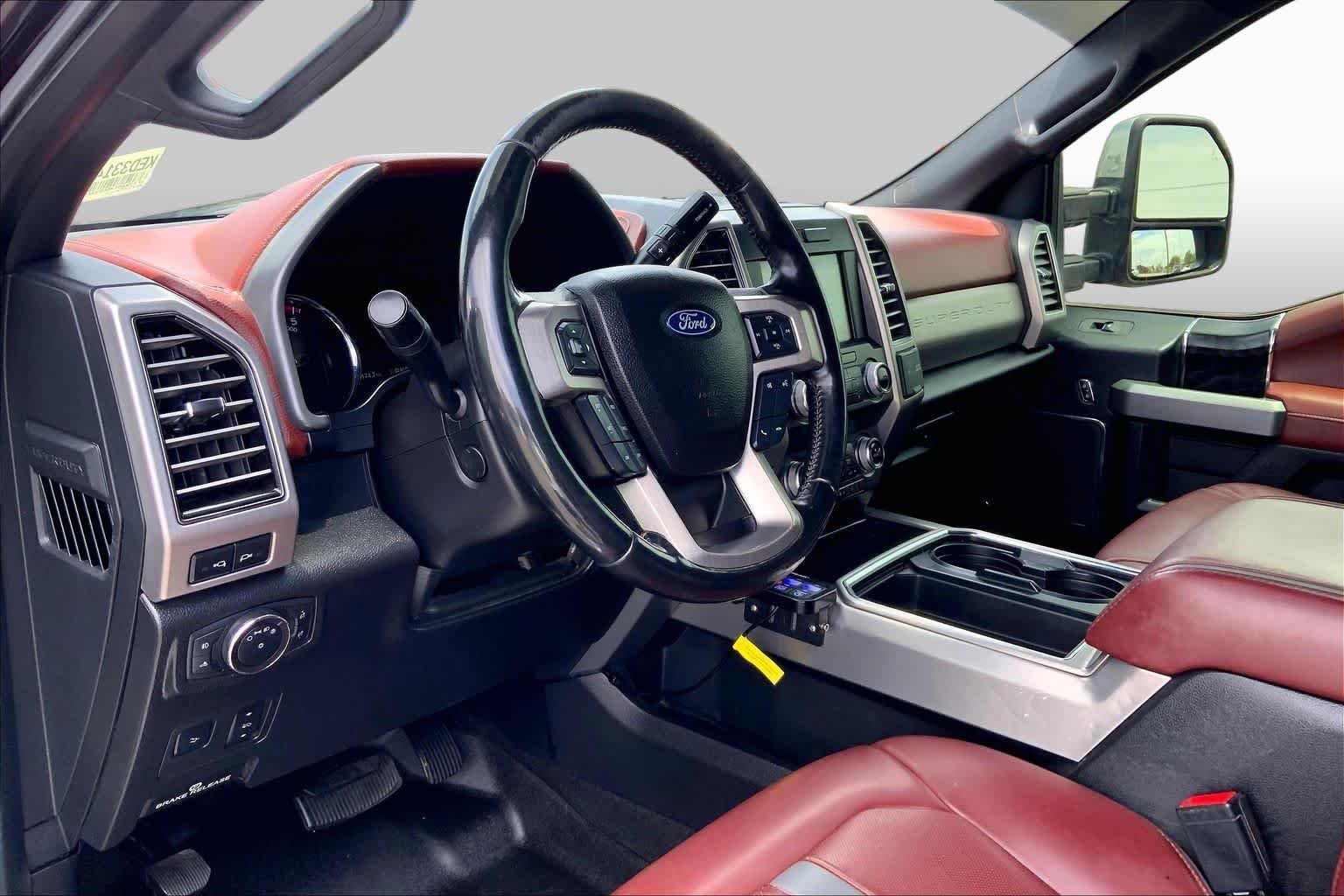 Used 2019 Magma Red Metallic Ford Platinum image 18